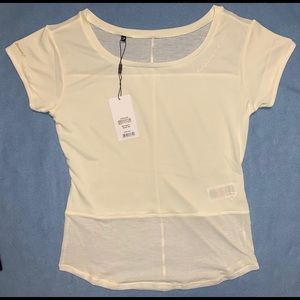 Gymshark x Whitney Simmons unbleached longline Tee